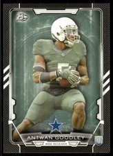 2015 Bowman Antwan Goodley Rookie Black #53 Dallas Cowboys