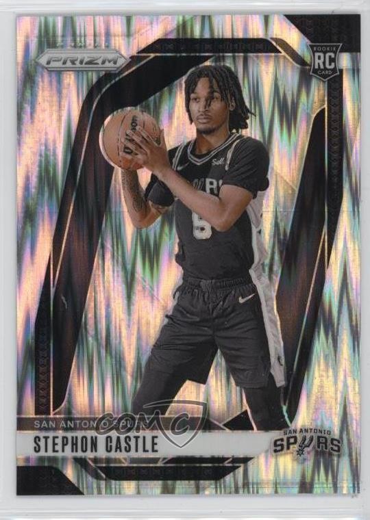 2024-25 Panini Prizm Skewed Prizm 74/249 Stephon Castle #234 Rookie RC 0ti4