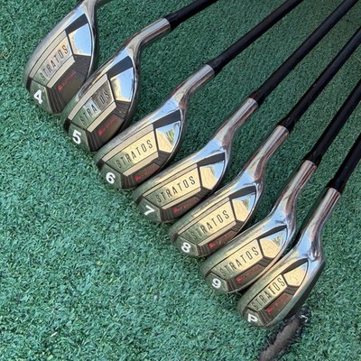 ORLIMAR STRATOS Iron Set Graphite Regular FLEX 4-PW Game Improvement +.5''