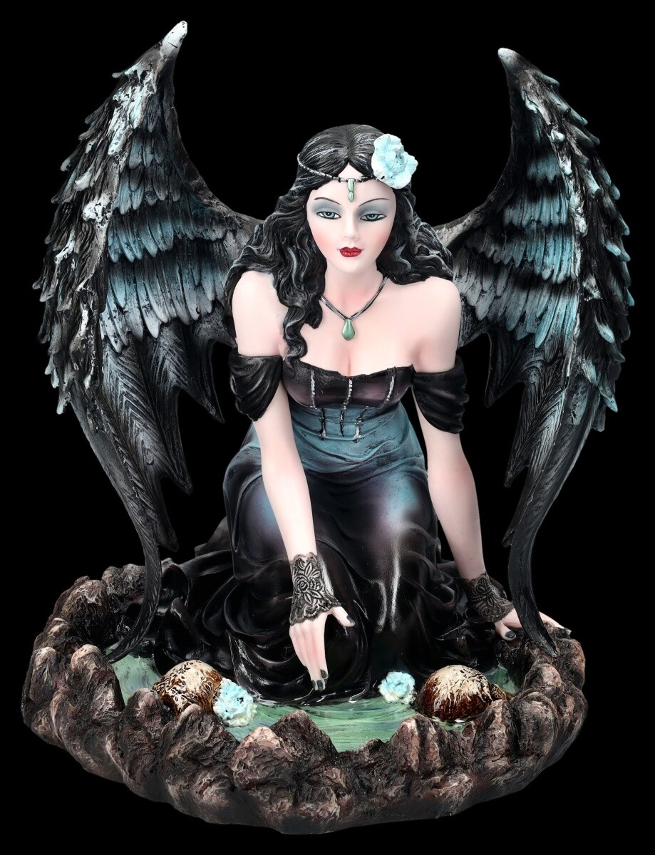 Engel Figur - Immortal Sin - Fantasy Gothic Elfe Dekofigur Dekoration 23,5cm