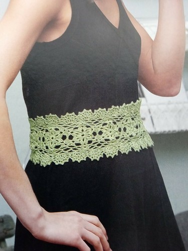 Interweave Crochet Magazine Spring 2008 Flower motifs wrap Color-work socks Dots - Picture 5 of 12