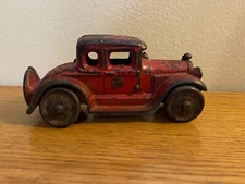 AC Williams Cast Iron Toy Car Vintage Coupe LA-26
