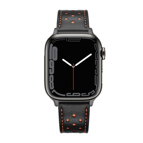 Dots Genuine Leather Watch Band For Apple Watch Series 1~10, 42mm 46mm 38 ~ 49mm - Picture 12 of 17