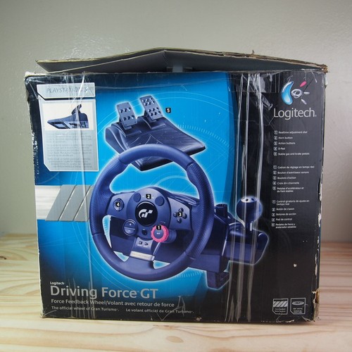Logitech Driving Force GT (Gran Turismo) Wheel, Shifter, Pedals, PS2. PS3, PC - Picture 5 of 7