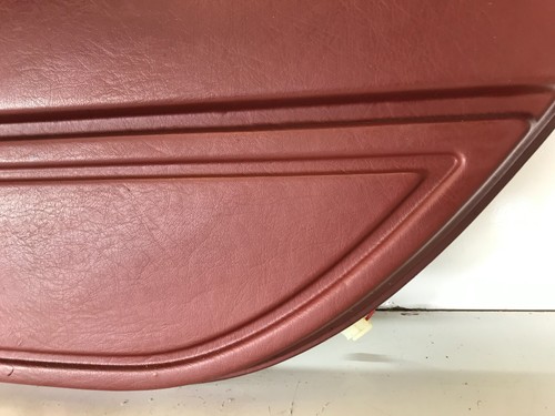 1988 Volvo 740 OEM Rear RIGHT Door Card Panel Trim RED - Picture 6 of 20