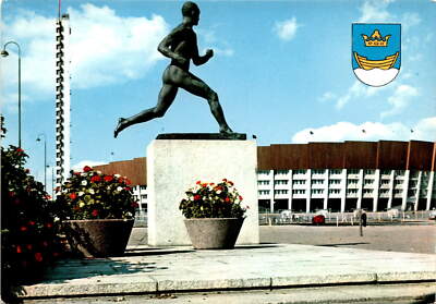 HELSINKI, Paavo Nurmi, Olympic Stadium Postcard