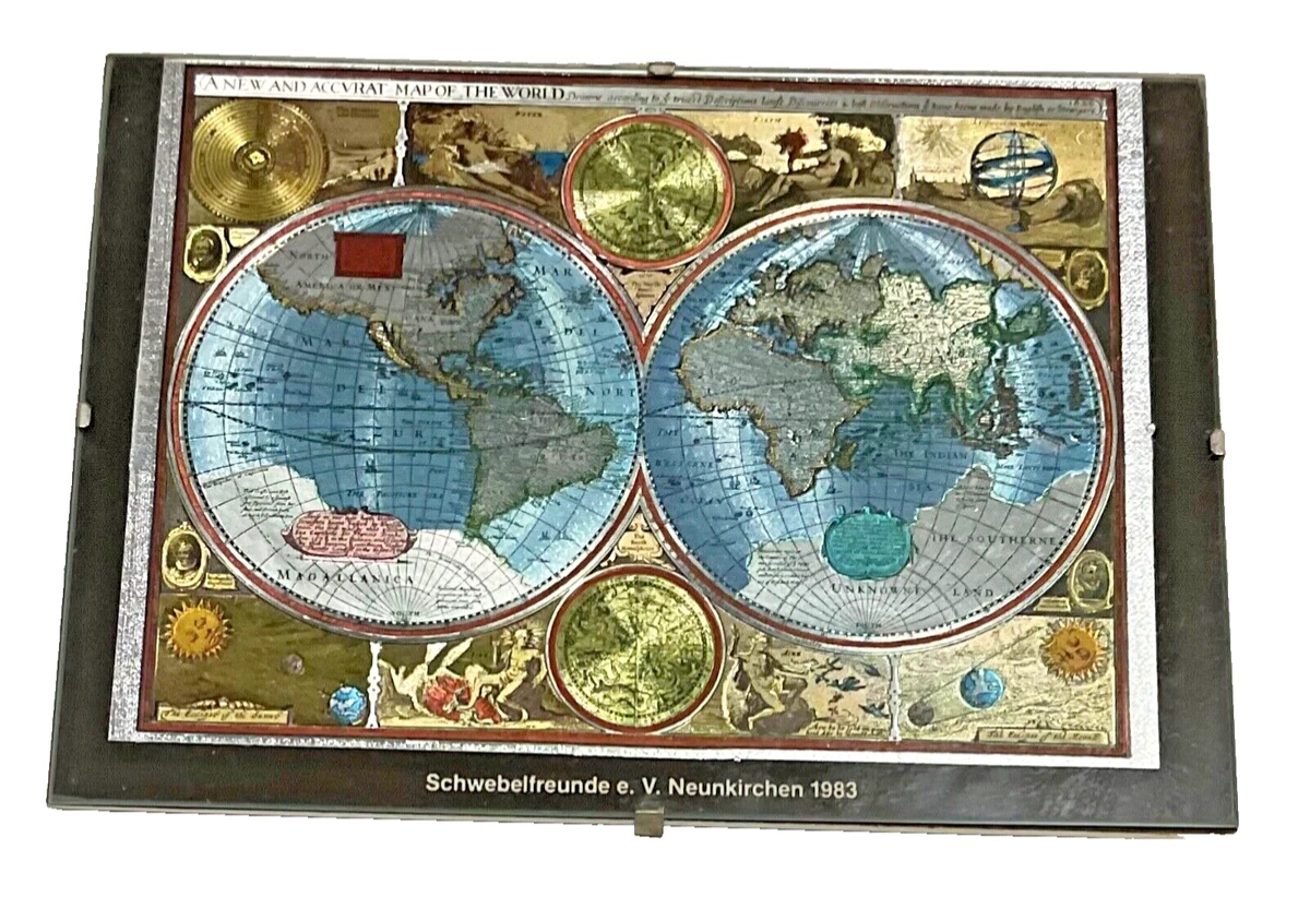 1980-1989 Date Range Antique World Maps & Atlases for sale | eBay