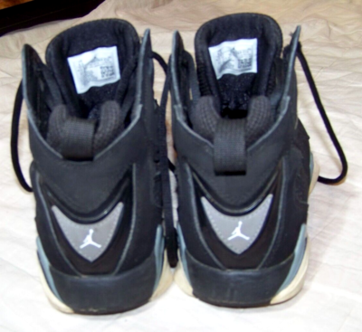 Size 9.5 - Air Jordan True Flight Black Cool Grey for sale online