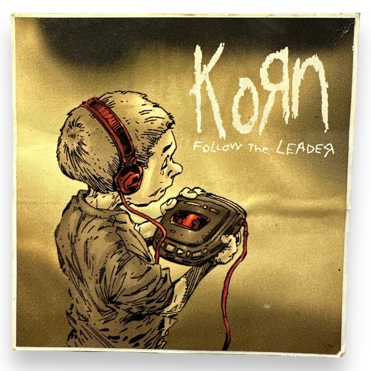 Rare Vintage Korn Follow The Leader Pre Release Promo Sticker