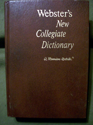 Webster's New Collegiate Dictionary (1979, Hardcover)