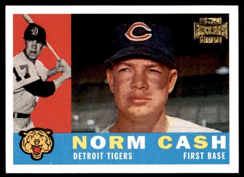 2001 Topps Archives Baseballkarte Norm Cash C Detroit Tigers #488