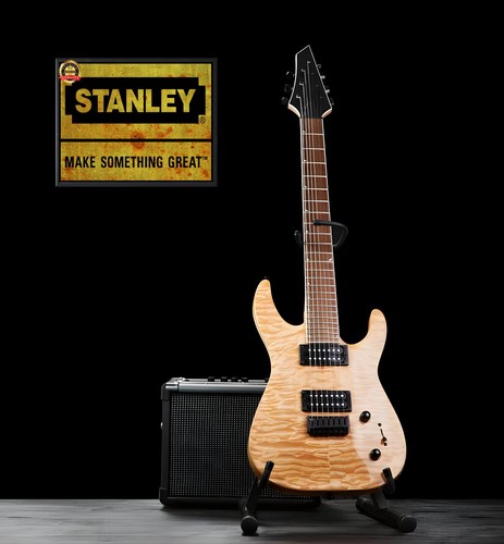 Letrero de metal Stanley - Make Something Great - Look vintage 11 x 14 - Imagen 2 de 4