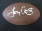 TONY DORSETT SIGNED FOOTBALL IPA COA