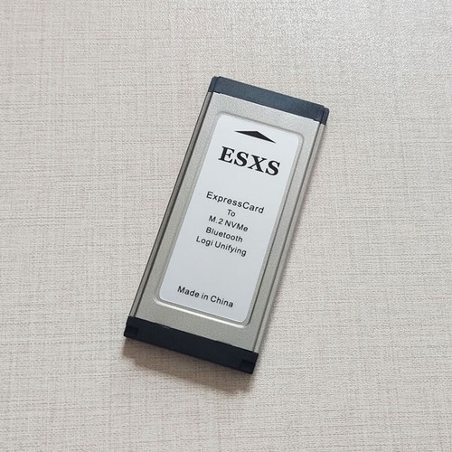 PCIE ExpressCard to M.2 NVMe SSD Adapter Card Laptop Expansion Card USB2.0 tp1 - 第 1/4 張圖片
