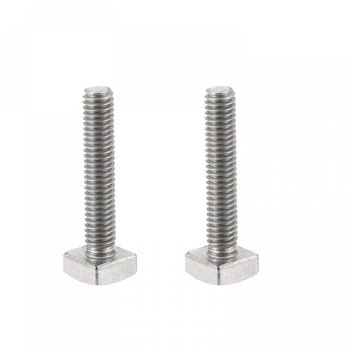 Square Head Screws A2 Stainless Steel Fully Threaded Bolts M4 M5 M6 M8 M10 M12 - Picture 5 of 33