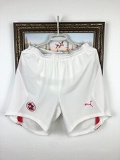 Vintage Puma Switzerland Football Shorts Soccer Track Mens National White Size L