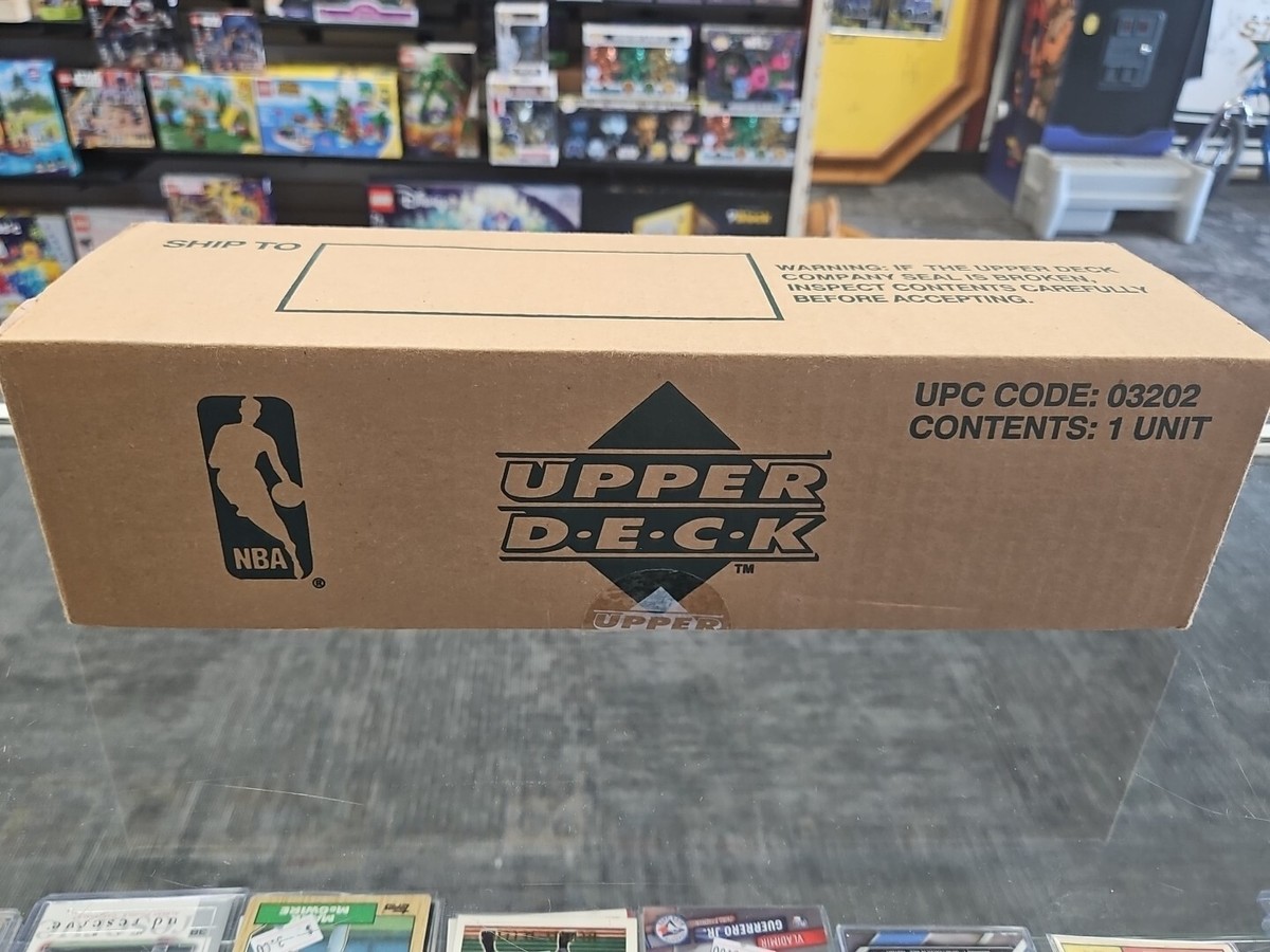 1991-92 Basketball Upper Deck Factory Wood Box Inaugural Limited