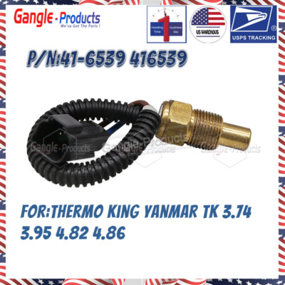 Water Temperature Sensor 41-6539 for Thermo King for Yanmar TK 3.74 3.95 4.82 US