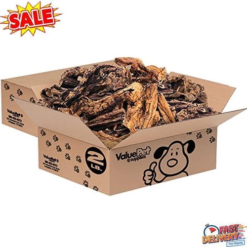 4 Pounds Natural Lamb Lung Sticks Dog Chews Easy Chew Bulk Pack Dental Health US