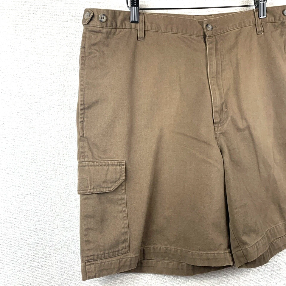 Pantalones Cortos Carga CONSENSUS Para Hombre Talla 40 x 8 Marrón Aire Libre Senderismo Relajado Informal Papá Foto 2 de 4