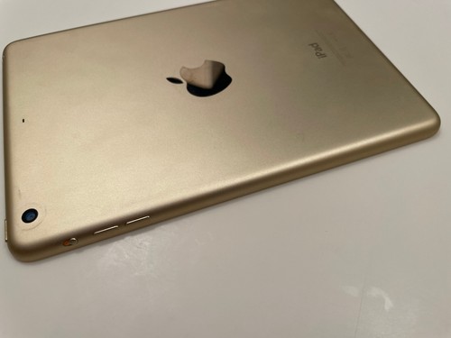 Apple iPad Mini 3 A1599 16GB Wi-Fi Gold ORIGINAL BOX and RECEIPT and Case bundle - Picture 2 of 22