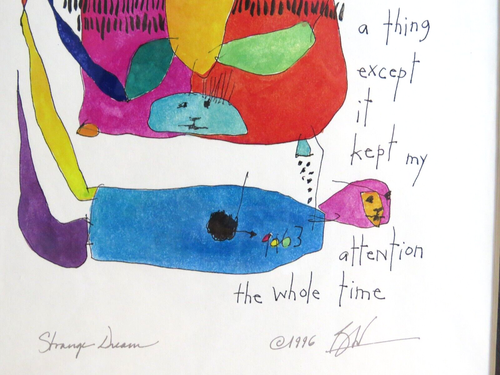 Brain Andreas "STRANGE DREAM" Print, Story People-Art for Real People. - Picture 4 of 8