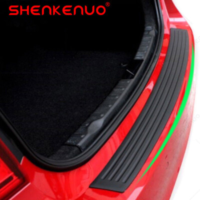 Trunk Rubber Protection Strip Rear Bumper Protector Cover for SUV/Cars, Easy DIY