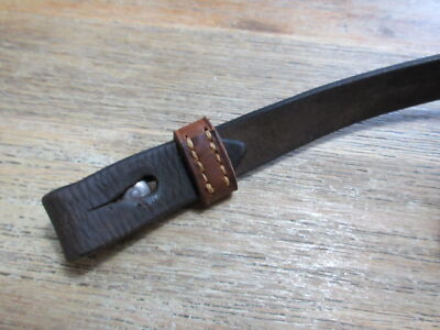Leder Schlaufe für Tragegurt K98 Trageriemen 98K Leather Loop for Rifle Sling