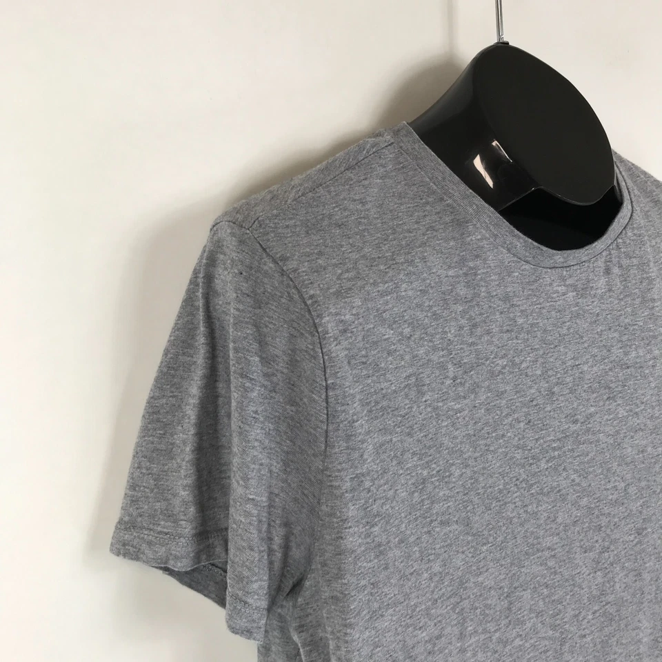 ASOS Crew Neck Tee Women’s Large Gray Short Sleeve Organic Cotton Knit Casual - Image 4 of 4