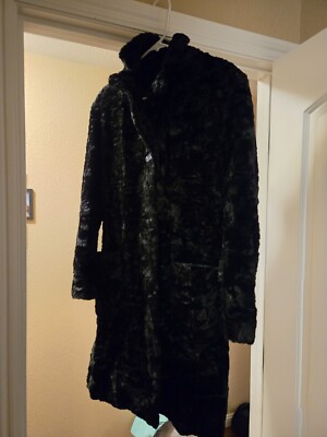  Saks Fifth Avenue Coat Womens Size SMALL Button & Pockets 