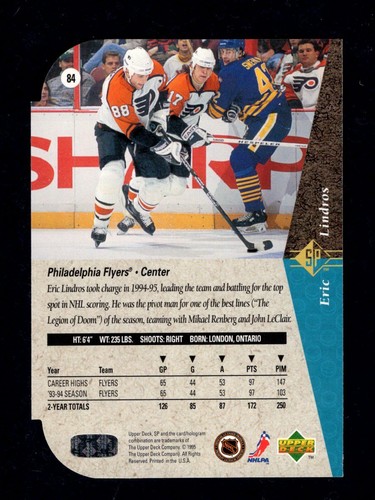 1994-95 Upper Deck SP Die Cut Hockey Cards Including Some Rookies You Pick - Picture 45 of 83