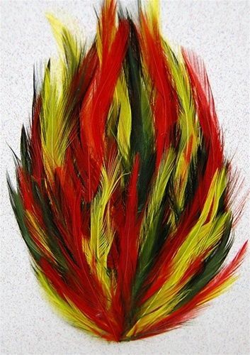 HACKLE FEATHER PADS: 44 Colors To Choose From!! Headbands/Bridal/Halloween/Hats - Imagen 18 de 43