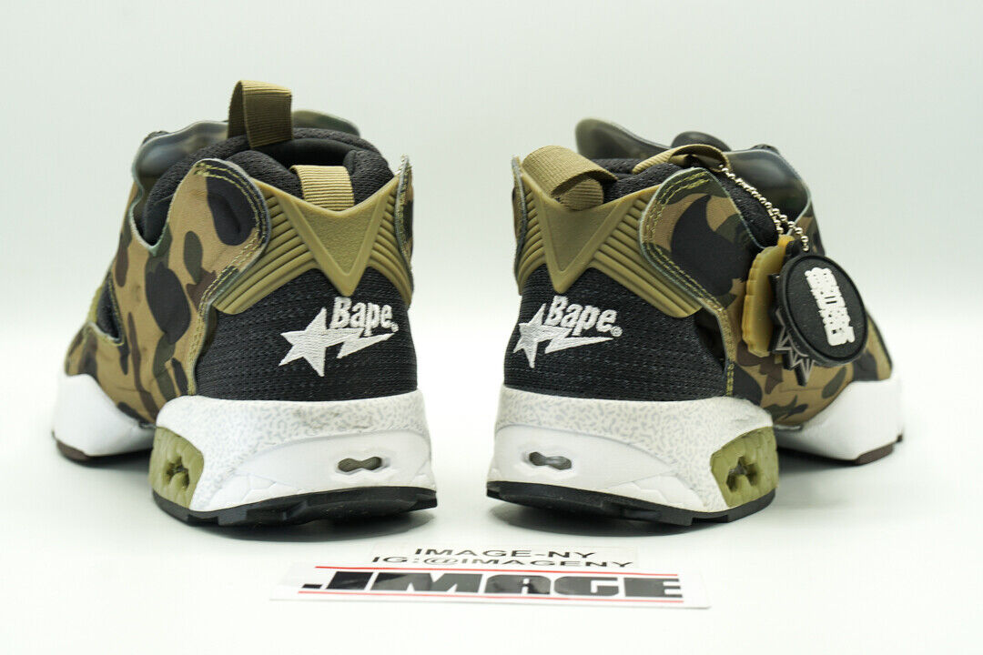 Settlers Bedstefar bypass REEBOK INSTAPUMP FURY OG NEW SIZE 8 MITA BAPE CAMO GREEN V61765 | eBay