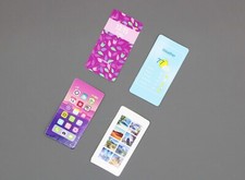 American Girl 4pcs reversible screens for Sparkle Shine phone Accessories