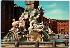 Postcard - Piazza Navona - Rome, Italy