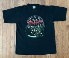 Vintage Slipknot Iowa XL Shirt 2001 Double Sided Y2K All sport Tag