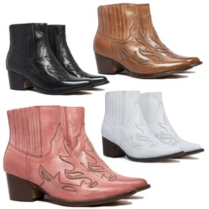 womens ankle western boots