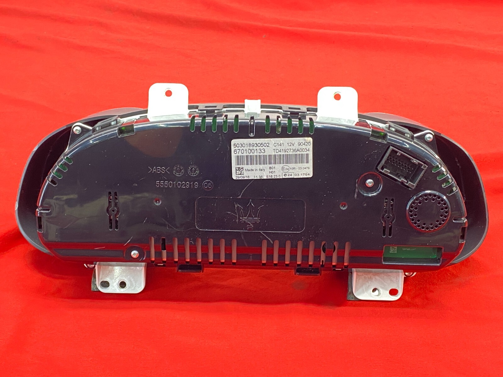 17-21 Maserati Quattroporte Dash Instrument Cluster Speedometer Gauge Panel OEM✅