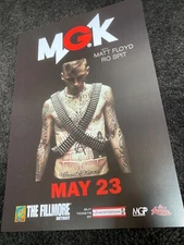 MACHINE GUN KELLY MGK !!! Detroit Promotional poster 2014
