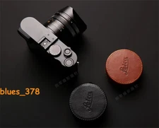 Handmade Cow Leather Lens Cap Case Cover for Leica Q3 Q2 Q/QP Camera Milicase