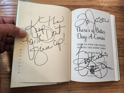 Ronda Rich SIGNED There's a Better Day A-Comin' 2012 First Edition Hardcover COA