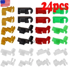 Automotive Fasteners Door Lock Rod Clip Rivet Plastic Car 24x Car Clips