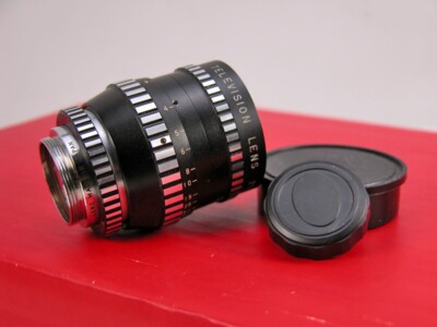 Lightning Fast COSMICAR f/0.95 25MM C-MOUNT LENS For Bolex BMPCC M4/3rds