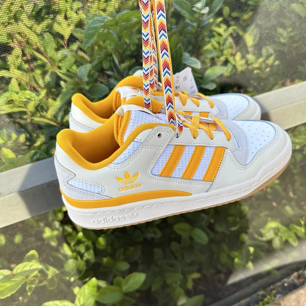 Adidas Originals Forum Low Summer Camp - Cream Yellow Women’s Shoes IF2740