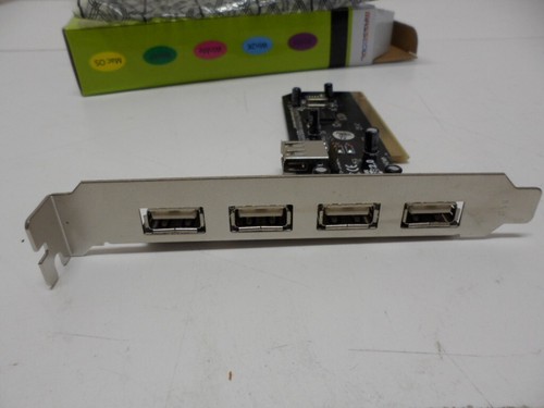 QTY (2) NEW MASSCOOL MTU25 5-Port USB 2.0 PCI Cards - 第 8/10 張圖片