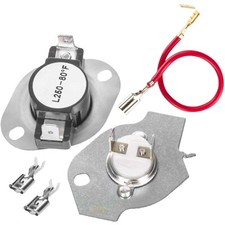 Thermostat Thermal Fuse Kit Fits Whirlpool Kenmore 3390291 3977393
