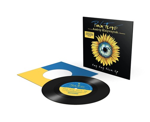 PINK FLOYD Con ANDRIY KHLYVNYUK Dei BOOMBOX HEY HEY RISE UP Vinile 7" - Foto 1 di 1