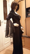 Mittelalterliches - viktorianisches  Burgfrauen - Outfit mit Bluse Gr. M 