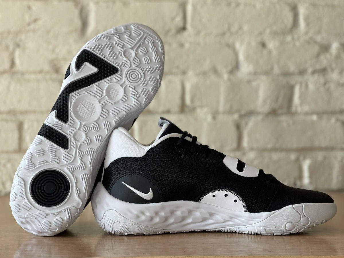 Nike Paul George PG 6 Promo Sample Panda Oreo Black White DX6654-100 Men Sizes Nike Paul George PG 6 Promo Sample Panda Oreo Black White  main image 4