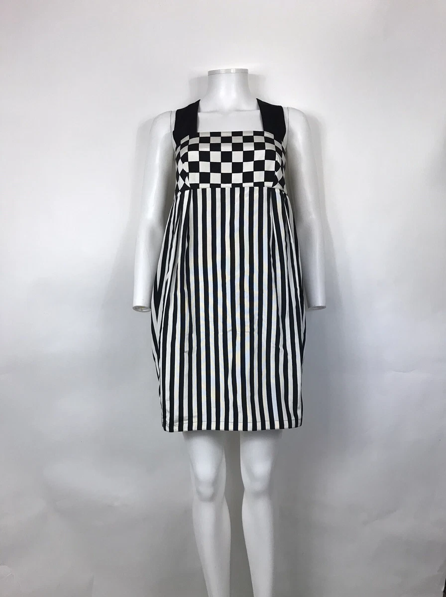 Black and white versace dress sales